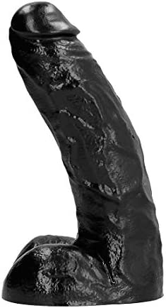 All Black X-Man Monster Dong Dildo, 25.5 cm, Black