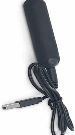 BeHorny 10 Modes Mega Power Rechargeable Bullet Vibrator, Black