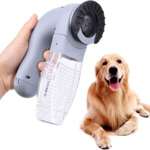 OFKPO Electric Pet Hair Remover,Fur Vacuum Cleaner Professional Grooming Kit for Dog Cat