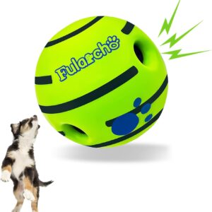 Yiateoit Interactive Dog Toys 3.46" Dog Toys Giggle Ball for Dogs Toy Balls for dogs Indestructible Dog Toys Dog Balls for Relieving Anxiety and Boredom