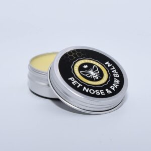 More Bees Please - Pet Nose & Paw Balm (30g), All-Natural Pure Beeswax, Nourish & Sooth, Hydrate & Protect Your Pets With This Anti-Inflammatory Balm for Cracks, Dryness & Irritation