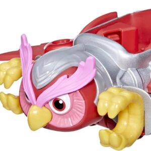 PJ Masks Masks F5340 Animal Power, Deluxe Owlette Pyja-Destrier Vehicle, Preschool Toy with Owl Figure, 3 Years and Above Multicoloured, Multicolored