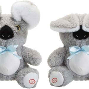 Peekaboo Talking Singing Moving Soft Plush Animal Toy Cute Teddy Kids Learning Toys Gift Quality (Koala)