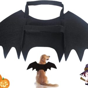 Pet Halloween Costume Cat Dog Bat Wings, Dress Up Funny Cool Apparel for Cosplay Party, Halloween Party Decoration, Holiday Decorations Clothing, Dog Cat Dress Up Accessories