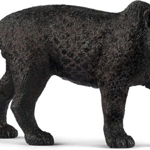 SCHLEICH 14774 Black panther Wild Life Toy Figurine for children aged 3-8 Years