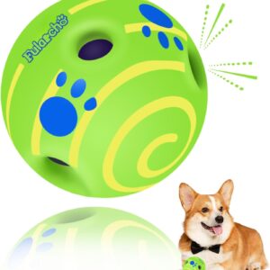 TAUCHGOE Giggle Ball for Dogs Interactive Dog toys Indestructible Dog Balls toy Balls for Dogs for Relieve Anxiety and Boredom