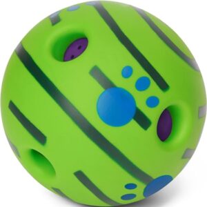Interactive Dog Toys Giggle Ball for Dogs Squeaky Dog Balls with Funny Sounds Keep Your Dog Happy All Day Indestructible Dog Toys for Large,Medium and Small Pet Relieve Anxiety and Boredom.