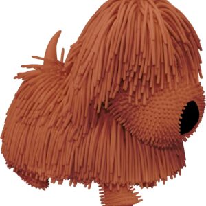 Jiggly Pets Brown Puppy Interactive Electronic Puppy toy with sounds music and movement Animal Toys Interactive pets Walking toy puppy