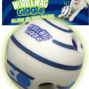 Wobble Wag Giggle Ball Interactive Dog Toy Fun Giggle Sounds When Rolled or Shaken Pets Know Best As Seen On TV