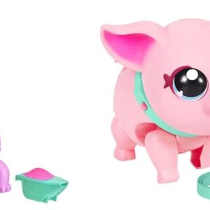 Little Live Pets - Gotta Go Turdle Interactive Plush Rainbow Turtle that Wiggles & My Pet Pig | Soft and Jiggly Interactive Toy Pig That Walks