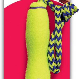 KONG Air Dog Fetch Stick with Rope Dog Toy, Medium
