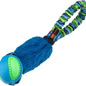 Tug-E-Nuff Pocket PowerBall Fauxtastic | Pocket-sized Tug Toy | Durable Bungee Tug Toy for Dogs | Ideal for Interactive Dog Training and Dogs of all Ages | Made of Durable Faux Fur | 29cm (11.5inches)