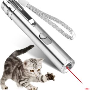 Makerfire 2 in 1 Cat Interactive Toy Dog Cat Catch Exercise Chaser Toy Pet Scratching Training Tool with USB Cable