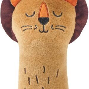 Rosewood Eco-Friendly Lion Kicker Plush Cat Toy - Made from Recycled Plastic, Ideal for Kicking and Grabbing, Engages Feline Instincts