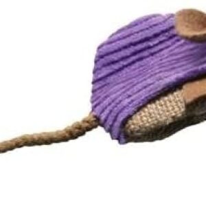 KONG Refillable Catnip Corduroy Mouse Cat Toy