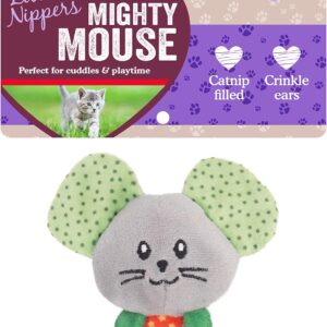 Rosewood Little Nippers Mighty Mouse, Kitten & Cat Toy